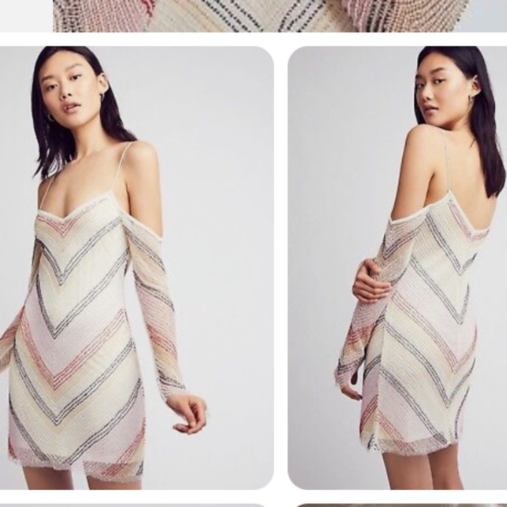 Free People Draw the Line Dress Size S